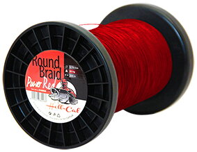 Hell-Cat Round Braid Power Red Harcsázó fonott zsinór, 1000m