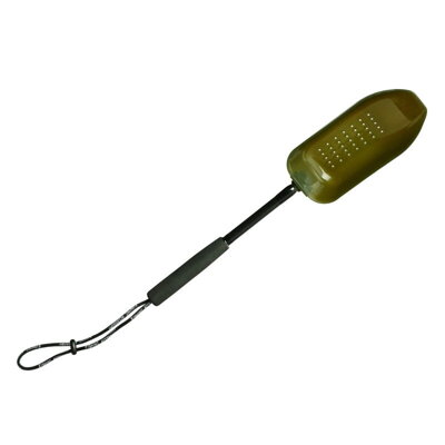 Giants Fishing Etetőlapát nyéllel Baiting Spoon with holes + handle M (47cm)