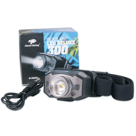 Giants Fishing Fejlámpa Headlamp LED Deluxe 300