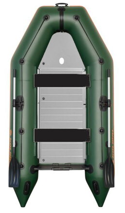 Kolibri Gumicsónak KM-300 D zöld, merevített alumínium padló, felfújható gerinc