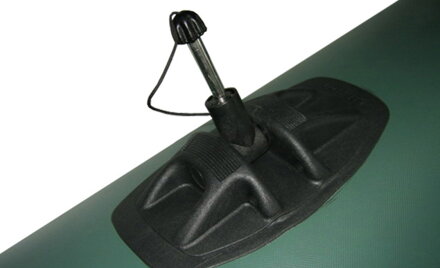 Kolibri Gumicsónak KM-330 zöld, lamellás padló