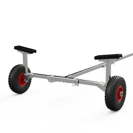 SUPROD Szállítókocsi TR350-L-LU fekete/piros