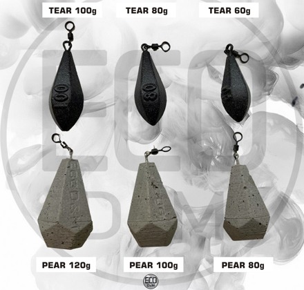 Környezetbarát súly ECO SINKERS Pear 80g