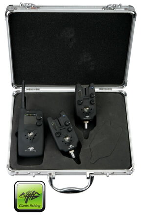 Giants Fishing Deluxe Radio Carp kapásjelző szett 2+1