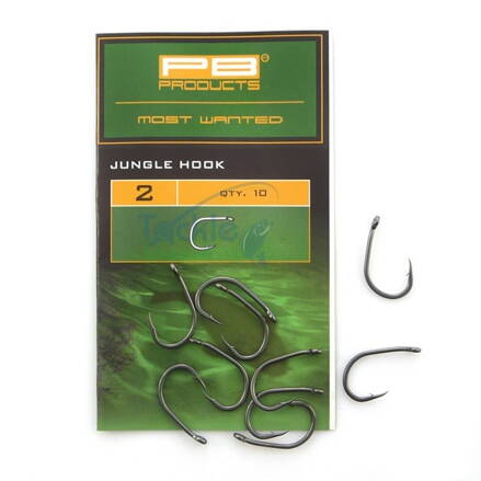 PB Products JUNGLE HOOK  bojlis horog 6-os