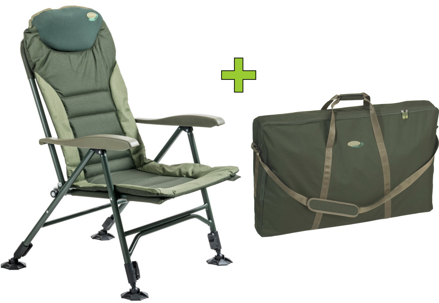 Mivardi Comfort Quattro Horgászfotel + táska