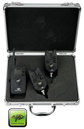 Giants Fishing Deluxe Radio Carp kapásjelző szett 2+1