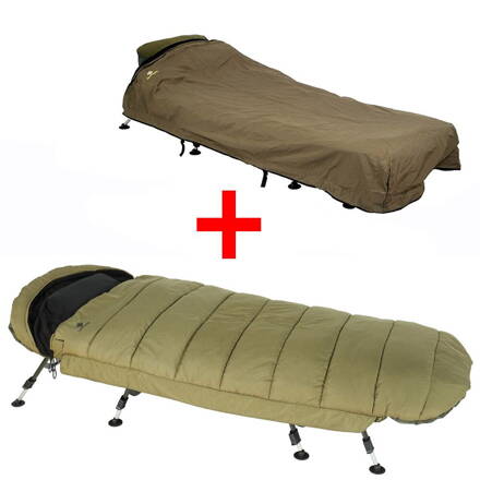 Giants Fishing 5 Season Extreme XS Sleeping Bag Hálózsák + Ágytakaró INGYEN 