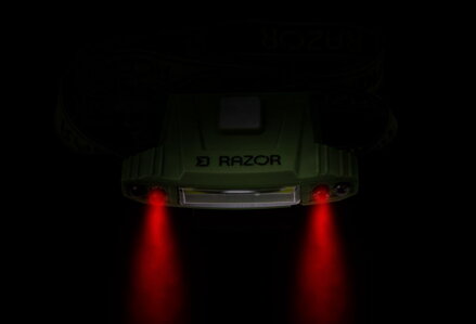 Fejlámpa Delphin RAZOR USB