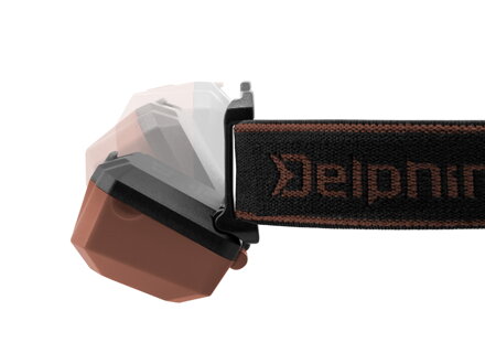Fejlámpa Delphin RGW PRO