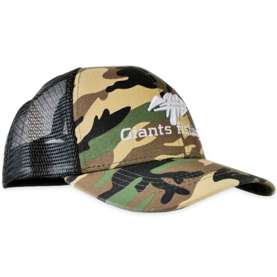 Giants Fishing Cap Trucker Camo WL baseball sapka