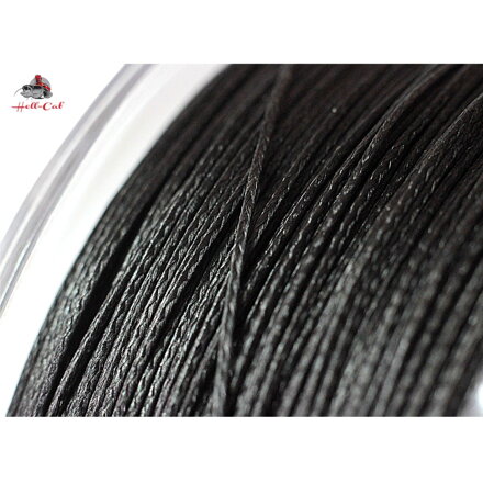 Hell-Cat Round Braid Power Black Harcsázó fonott zsinór, 1000m