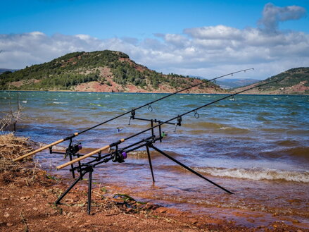 Giants Fishing Bottartó állvány High Pod 3 Rods Black