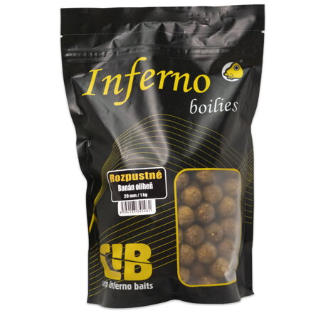 Carp Inferno Oldódó bojli Nutra Line Banán-Tintahal